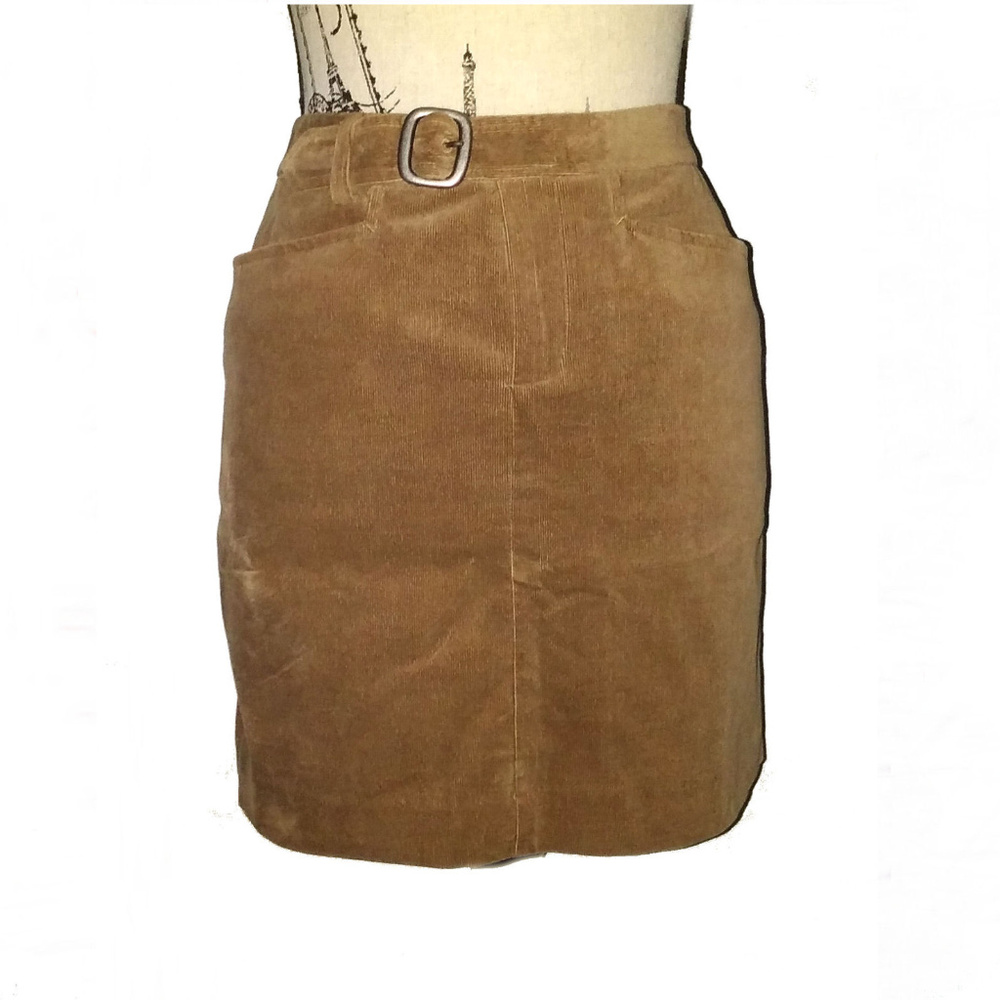 PETITE SOPHISTICATE WOMEN'S CORDUROY SKIRT~ SZ 0P
